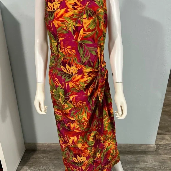 Dress Barn Multicolor Sleeveless Dress - Picture 4 of 7